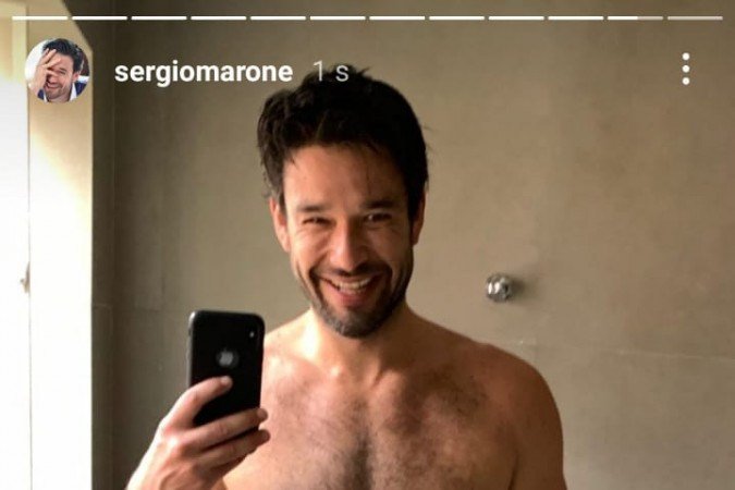 Sergio marone tolha banho 