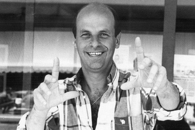 O diretor Ivan Cardoso em imagem de arquivo de 1987 -  (crédito: Arquivo / CB DA Press)