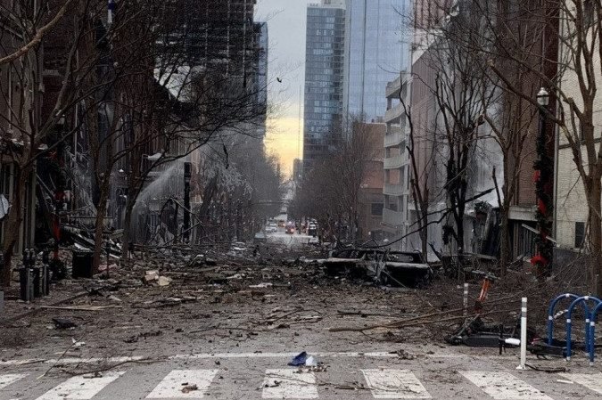 (crédito: Handout/Nashville Fire Department/AFP) (crédito: Handout/Nashville Fire Department/AFP)