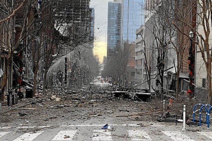 (crédito: Departamento de Bombeiros de Nashville/Twitter) (crédito: Departamento de Bombeiros de Nashville/Twitter)
