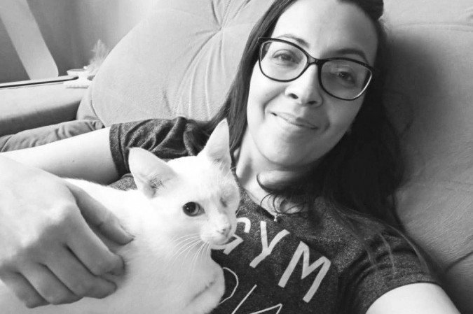 Ana Sena se apaixonou por Amora no momento em que a viu: dois meses depois, chegou Bagheera -  (crédito: Arquivo Pessoal)