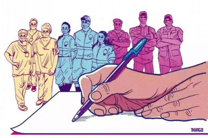 Bombeiros, policiais e profissionais da saúde e da educação farão parte do conselho - (crédito: Thiago Fagundes/CB/D.A Press) Bombeiros, policiais e profissionais da saúde e da educação farão parte do conselho - (crédito: Thiago Fagundes/CB/D.A Press)