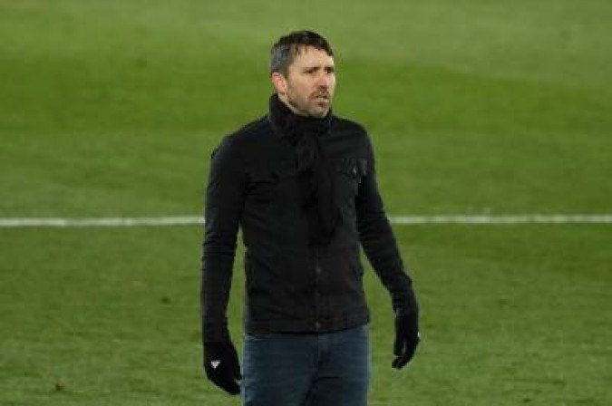 Eduardo Coudet dirigiu o Internacional em 2020: 24 vitórias, 13 empates e nove derrotas em 46 partidas - (crédito: Oscar Del Pozo/AFP) Eduardo Coudet dirigiu o Internacional em 2020: 24 vitórias, 13 empates e nove derrotas em 46 partidas - (crédito: Oscar Del Pozo/AFP)