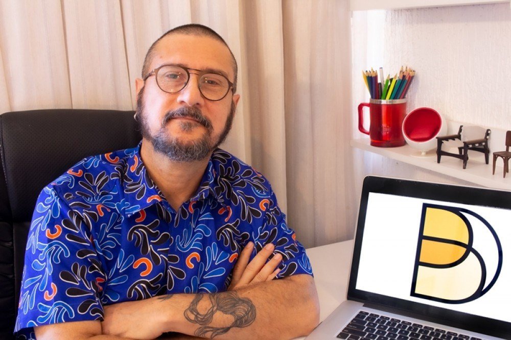  2020. Crédito: Arquivo Pessoal. Cultura. O designer Leonel Laterza.