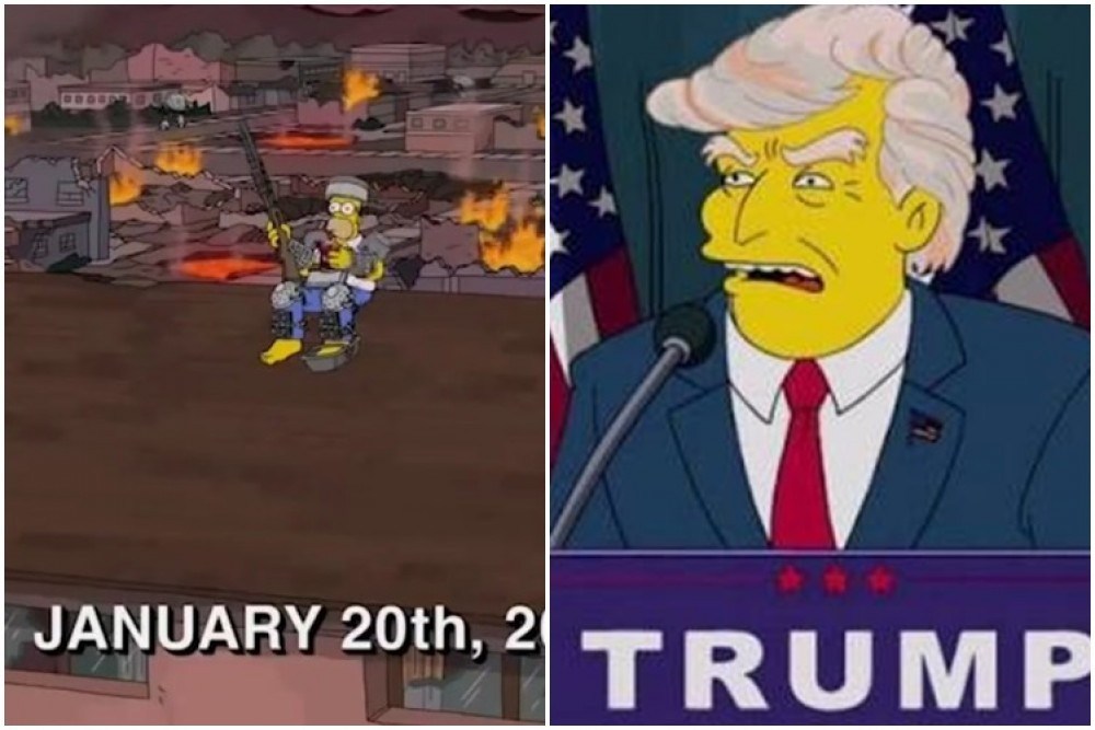 Episodio D Os Simpsons Sobre Apocalipse Repercute Apos Invasao Do Capitolio