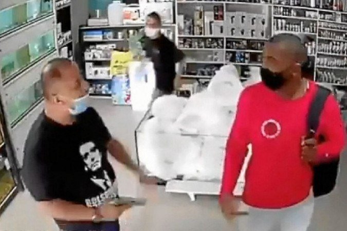 (crédito: Reprodução/Camera de Segurança) (crédito: Reprodução/Camera de Segurança)