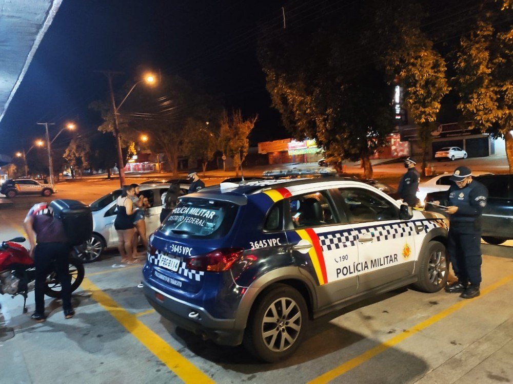 PMDF autua 90 motoristas embriagados em Ceilândia e São Sebastião