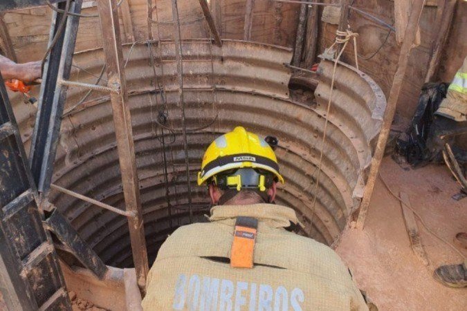 Material utilizado na implosão de rochas explodiu acidentalmente - (crédito: CBMDF/Divulgação) Material utilizado na implosão de rochas explodiu acidentalmente - (crédito: CBMDF/Divulgação)