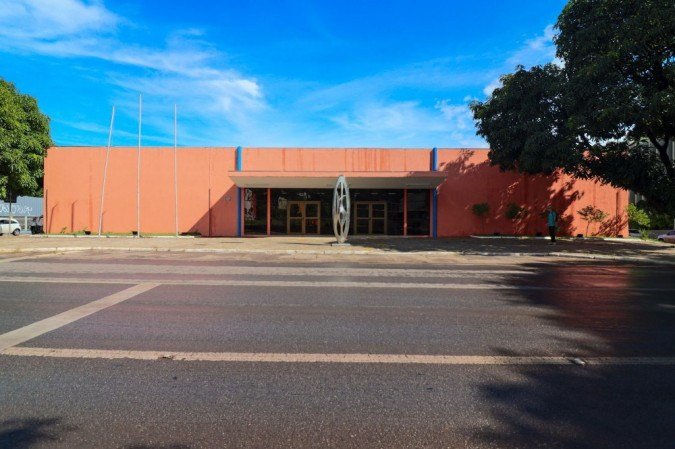 Fachada da Biblioteca Demonstrativa do Brasil (2021)