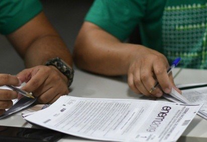 No domingo (24/1), exame bateu recorde de faltas e teve abstenção superior a 55% - (crédito: Ed Alves/CB/D.A Press) No domingo (24/1), exame bateu recorde de faltas e teve abstenção superior a 55% - (crédito: Ed Alves/CB/D.A Press)