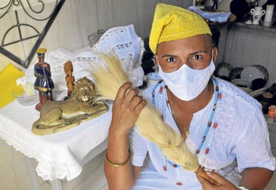 Umbandista Vagner de Jesus Santos : "A intoler&acirc;ncia &eacute; como o racismo estrutural"