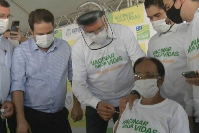 (crédito: Reprodução/TV Anhanguera) (crédito: Reprodução/TV Anhanguera)
