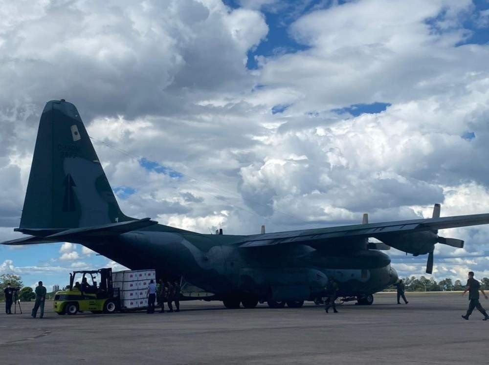 Forças Armadas entregas vacinas contra covid-19 pelo país