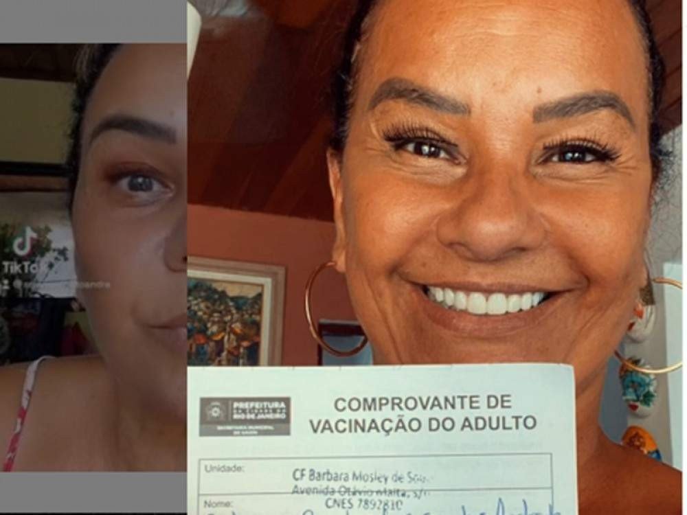 Solange Couto explica que foi vacinada por morar no Retiro dos Artistas