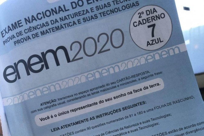 Resolução Enem Impresso 2020 Matemática