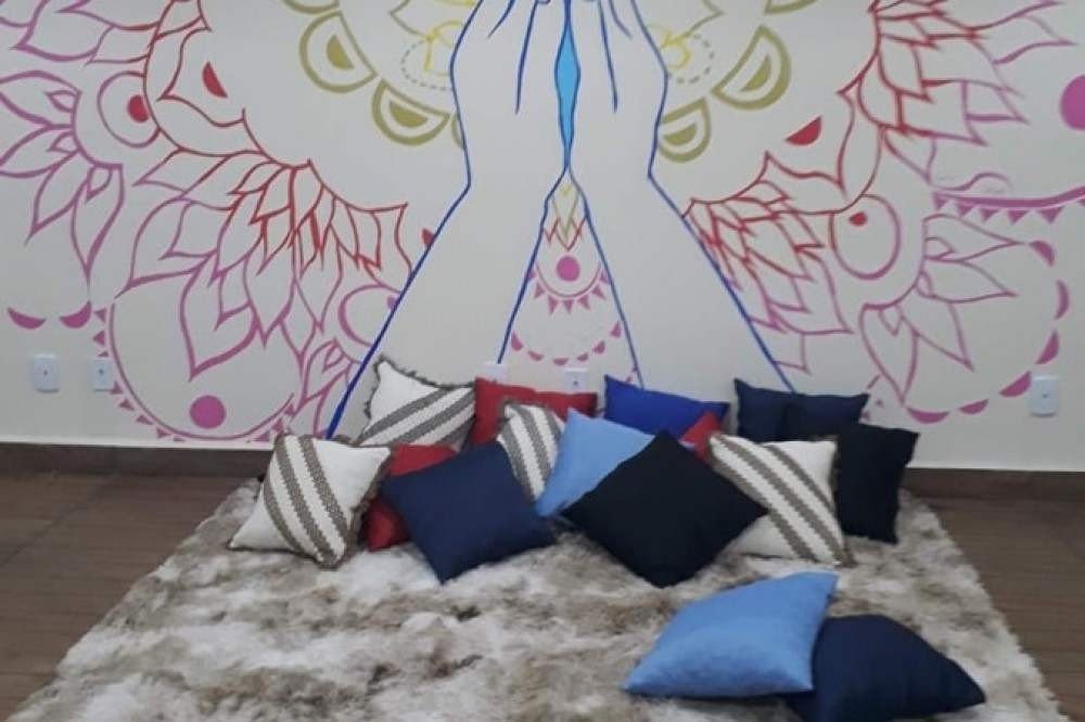 Durante a pandemia, o Espaço Olhar está vazio, mas a ideia dos organizadores é poder retomar as atividades