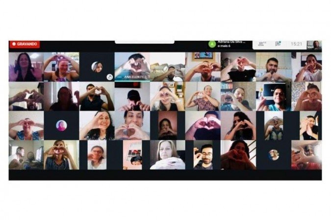 Mais de 2 mil professores da rede pública participaram durante todo o ano de rodas de diálogo  -  (crédito: Divulgação )