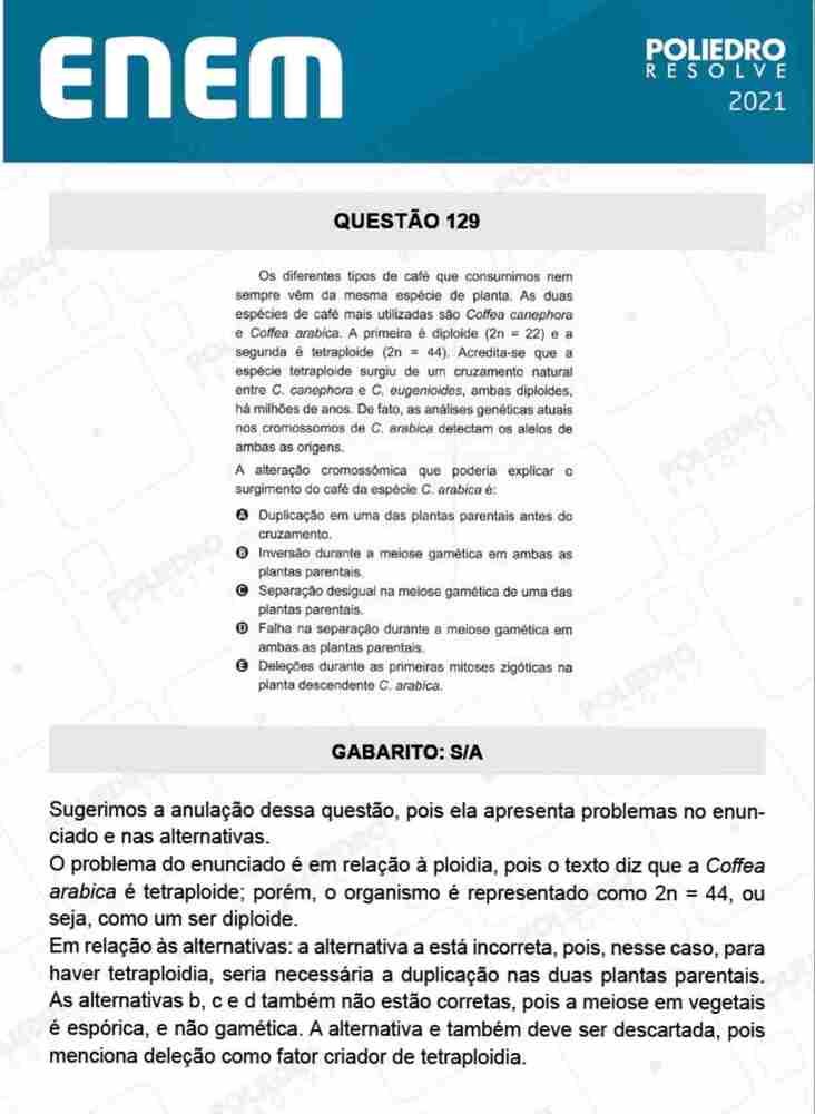 Quest&atilde;o a ser anulada, de acordo com o professor Fernando da Espiritu