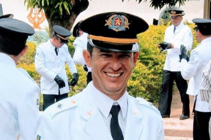 O capitão chegou a gravar um vídeo agradecendo ao hospital -  (crédito: PMDF/Divulgação)
