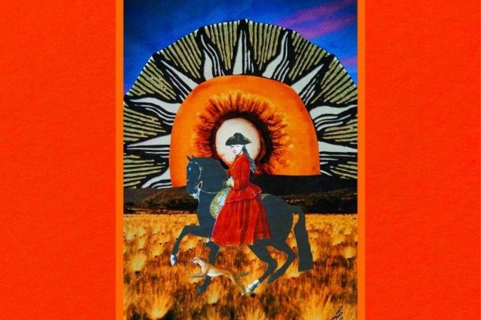 Luciana Lupe Vasconcelos, artista goiana radicada no Rio de Janeiro, assina a capa do single."Eu ouvia o disco (Interior) enquanto ia fazendo (a colagem). Queria que fosse uma refer&ecirc;ncia &agrave; carta do tar&ocirc; O Sol e a Goi&aacute;s", explica, em material divulgado &agrave; imprensa. 

