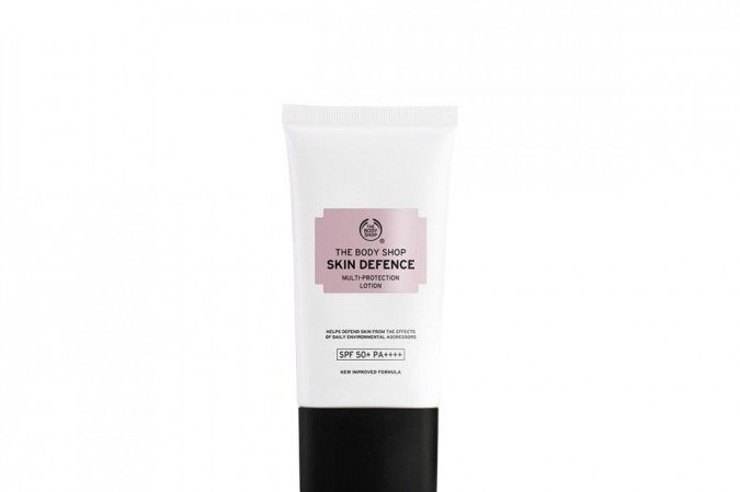 Hidratante facial Skin Defence FPS 50, da The Body Shop (R$ 142,90)
