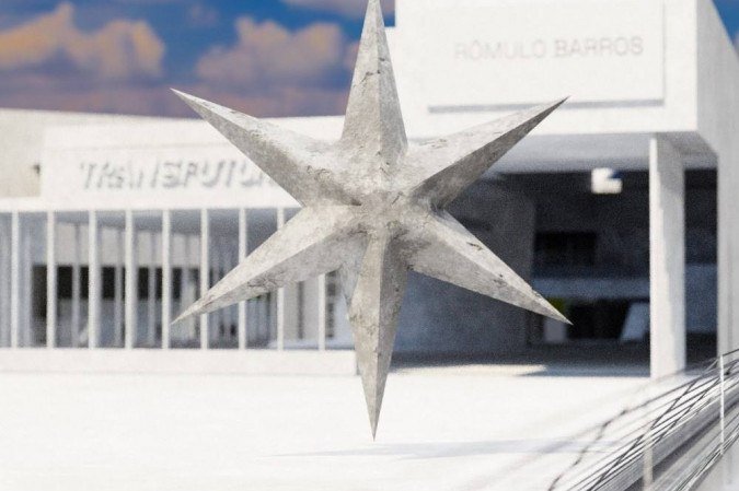 Estrela representando Rômulo Barros