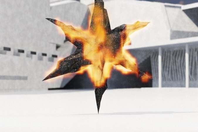 Estrela representando Rosa Luz