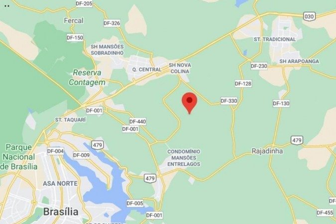 Queda de avião próximo a Sobradinho