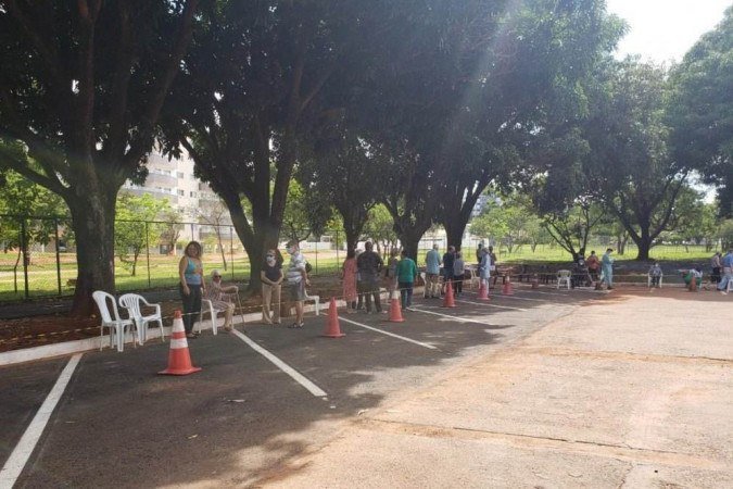 O procurador do MPDFT José Eduardo Sabo Paes visitou o posto da 114 Norte na tarde desta terça-feira (2/2)