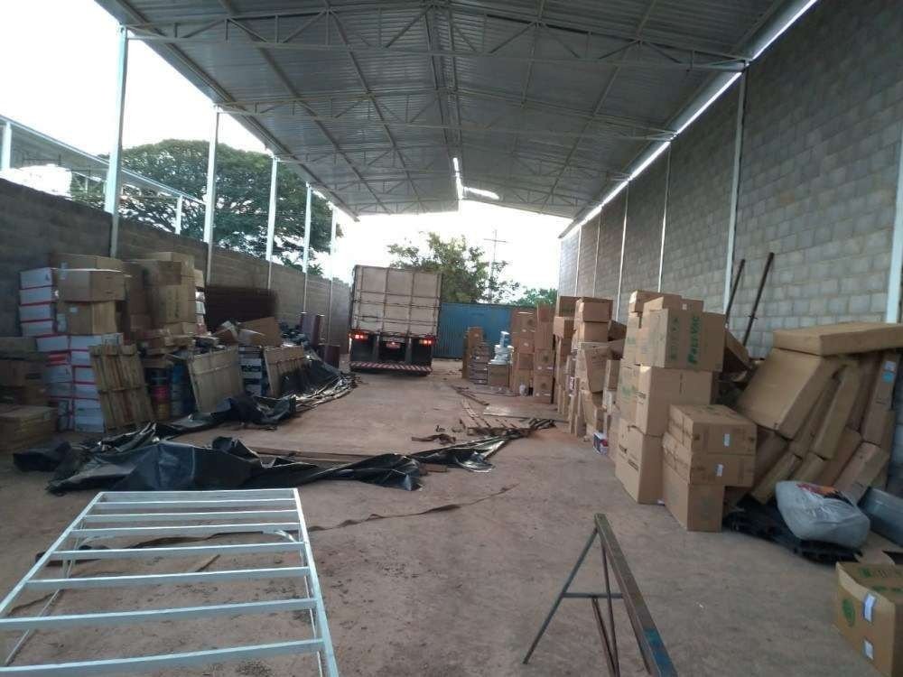 Carga roubada avaliada em mais de R$ 500 mil é encontrada em Brazlândia