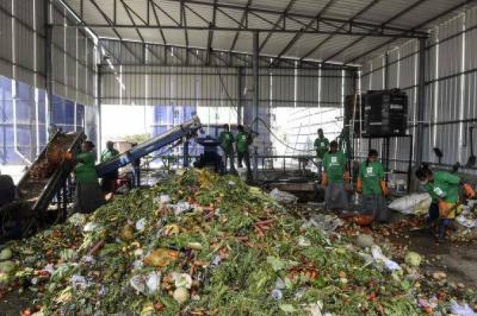 Usinas de biogás são um exemplo de fonte de hidrogênio renovável -  (crédito: NOAH SEELAM)