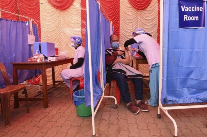  (crédito: PRAKASH MATHEMA / AFP)