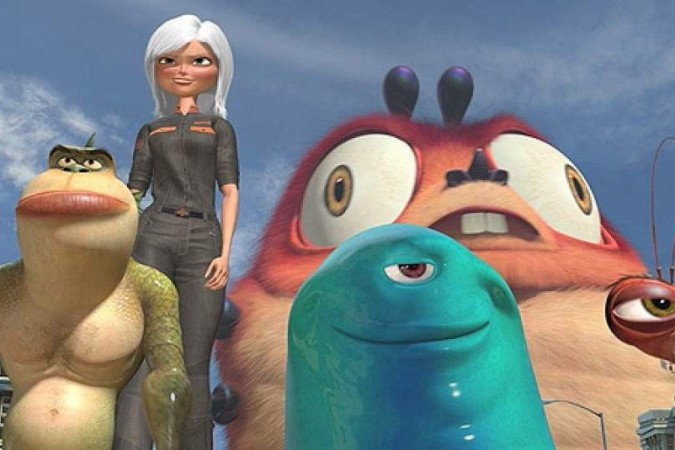  Série da DreamWorks 'Monstros vs Alienígenas' estreia  no SBT