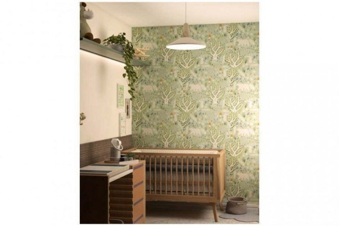 No quarto de bebê projetado por Ericka Sales, cada espaço tem sua funcionalidade 