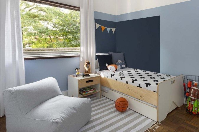 As cores e texturas das paredes devem ser pensadas de acordo com a personalidade da criança 