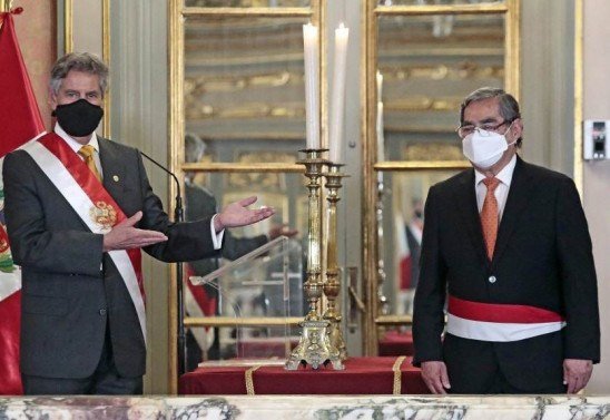 HANDOUT / PERUVIAN PRESIDENCY / AFP