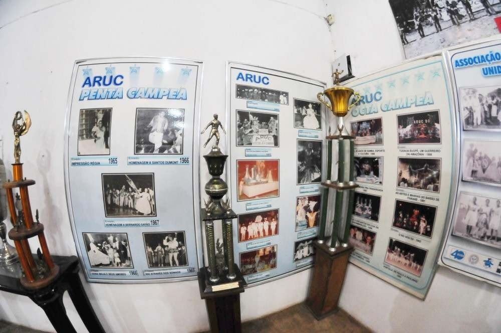 Sala de troféus da Aruc