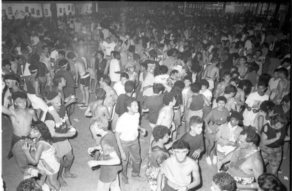 Carnaval no Clube Cit em Taguatinga, em 1991