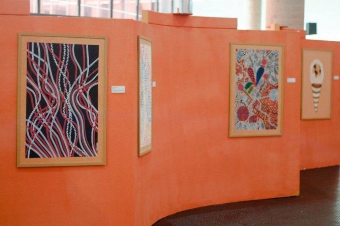 Exposição Yeposanóng no Museu dos Povos Indígenas - (crédito: Marina Gadelha/Divulgação) Exposição Yeposanóng no Museu dos Povos Indígenas - (crédito: Marina Gadelha/Divulgação)