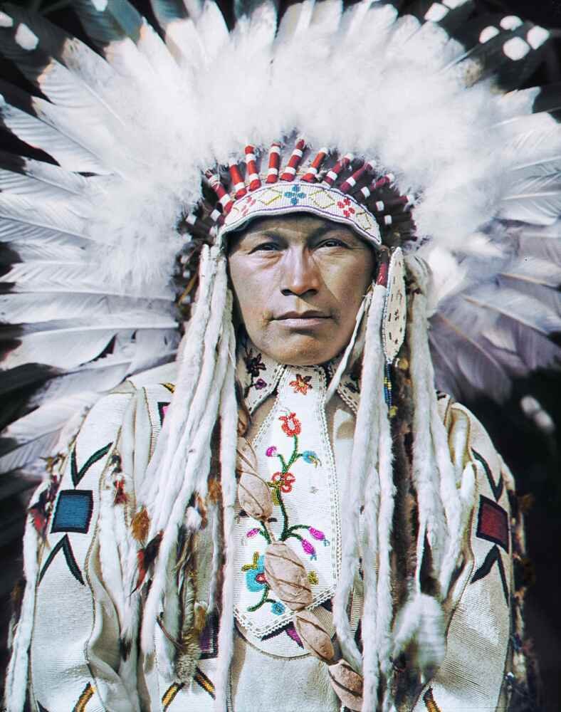 Wolfe Teeth of Nakoda Nation prints