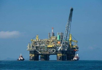 Plataforma na Bacia de Campos no Rio de Janeiro -  (crédito: Petrobras/Divulgação) -Plataforma na Bacia de Campos no Rio de Janeiro -  (crédito: Petrobras/Divulgação)