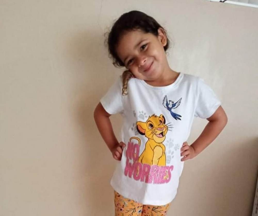 Vitória Oliveira, 4 anos
