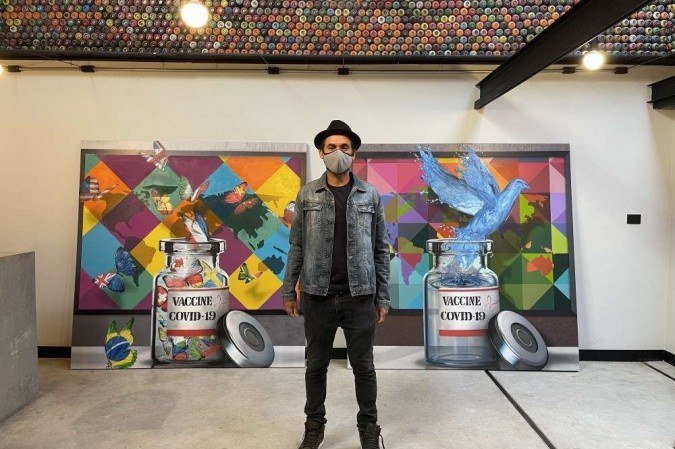  (crédito: Acervo de Eduardo Kobra/Divulgação)