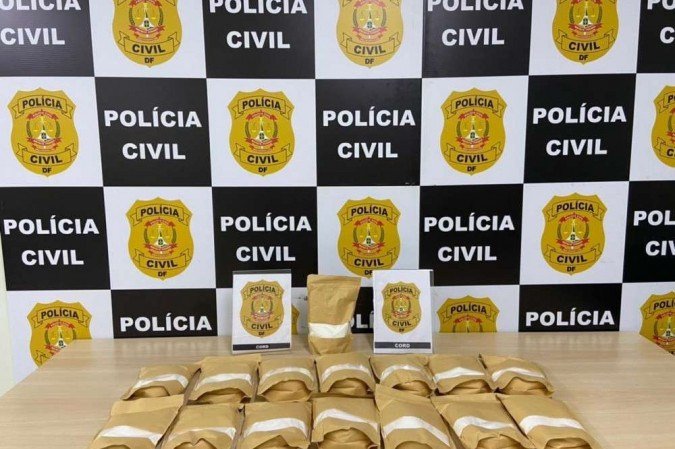 Segundo a PCDF, essa é a maior operação do tipo já realizada no DF -  (crédito: Divulgação/PCDF)