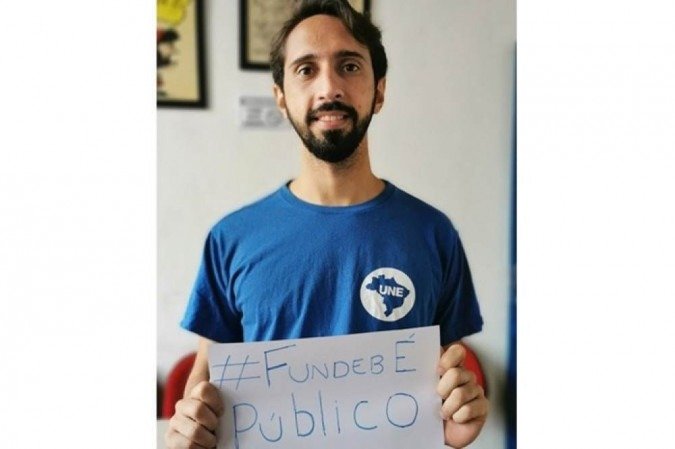 Iago Montalvão, presidente da UNE, afirma que os protestos investiram em panfletagem para evitar aglomeração