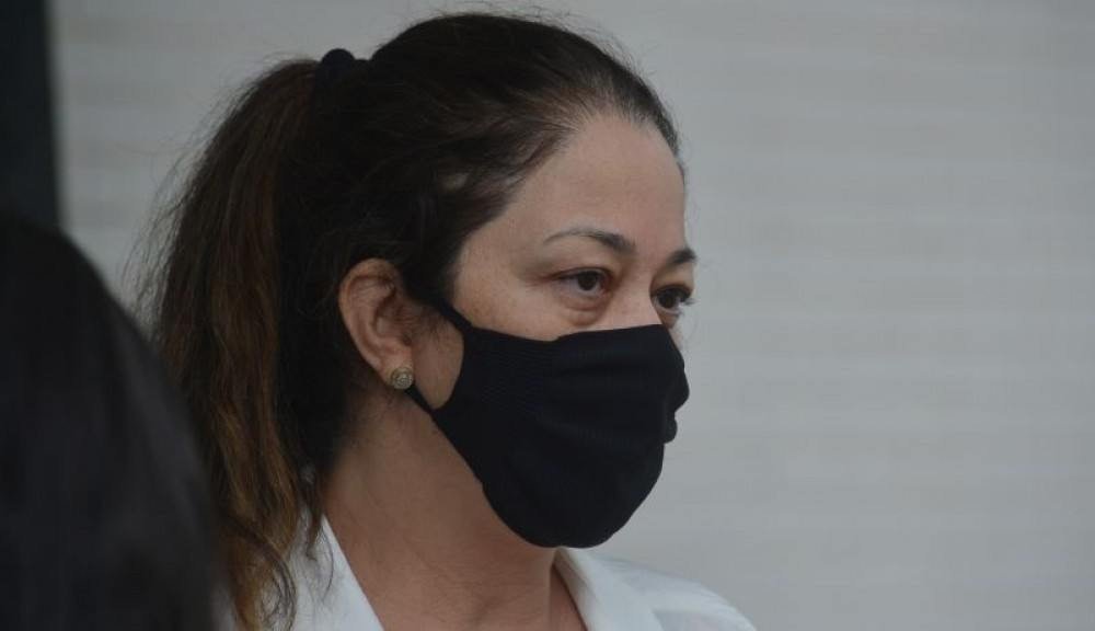 24/02/2021. Brasil. Brasilia - DF. Cidades. Duplo homicidio em Aguas Claras, filho mata Pai e Mae e tenta mata a irma. Na foto Lana Figueredo.