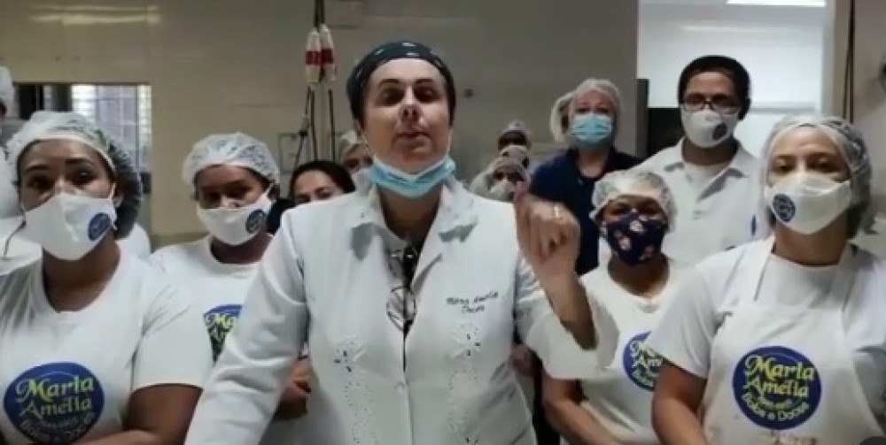 Empresária de Brasília critica medidas contra covid-19:  