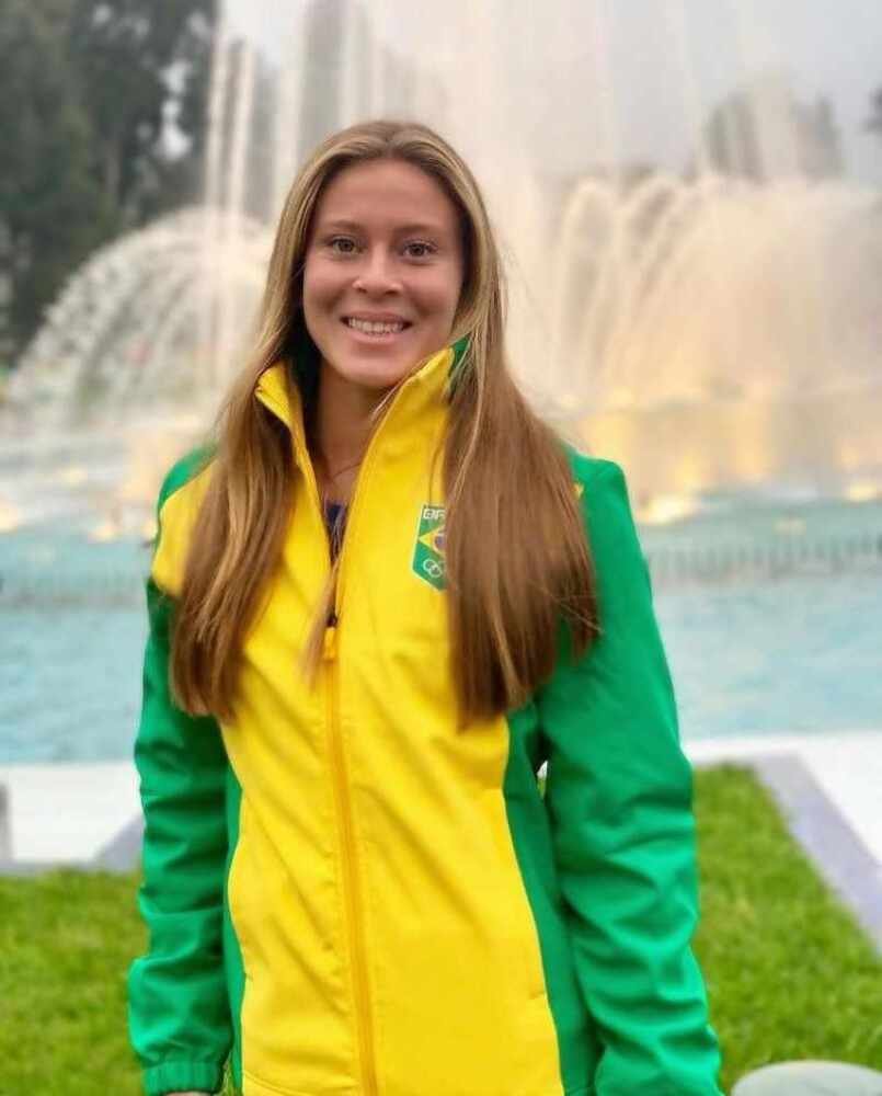 Luana Lira, Anna Lúcia dos Santos, atleta de saltos ornamentais, no Troféu Brasil 2019