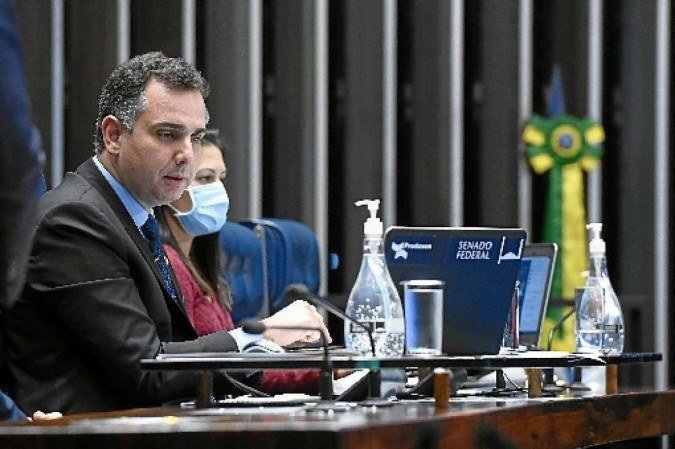 Rodrigo Pacheco (DEM-MG), presidente do Senado: Casa se prepara para votar em segundo turno - (crédito: Marcos Oliveira/Agência Senado) Rodrigo Pacheco (DEM-MG), presidente do Senado: Casa se prepara para votar em segundo turno - (crédito: Marcos Oliveira/Agência Senado)