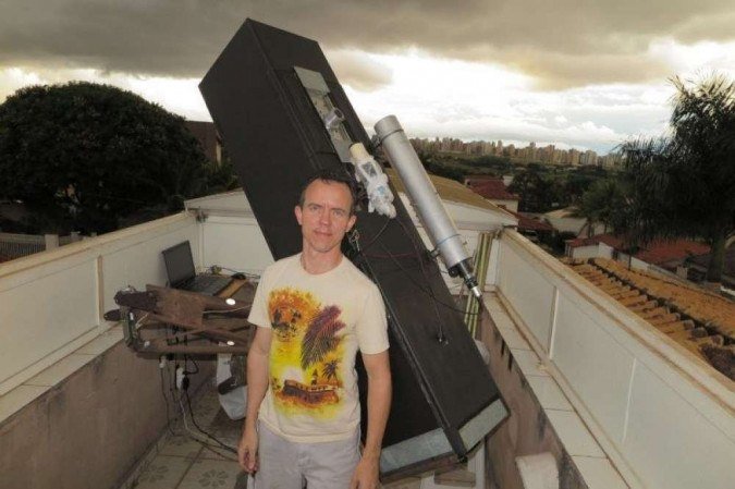 Cientista da computação, Maciel é apaixonado por astronomia e montou um laboratório em casa - (crédito: Arquivo Pessoal) Cientista da computação, Maciel é apaixonado por astronomia e montou um laboratório em casa - (crédito: Arquivo Pessoal)